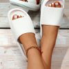 Women's Fashionable Minimalist Open Toe Slides