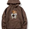 NASA Astronaut Bear Print Hoodie