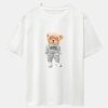 Rich Bear Print Heavy Weight Oversize T-Shirt