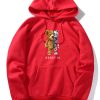 Robot Bear Graphic Hoodies