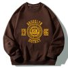 Brooklyn Varsity Print Relaxed Sweatshirt