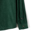 Long Sleeve Button Up Corduroy Shirt