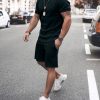Men's Fashion Short Sleeve Suit 8 Colors