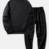 Basic Crew Neck Sweatshirt & Jogger Pants