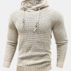 Knit Hooded Sweater