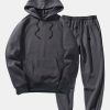 Basic Raglan Hoodies & Jogger Pants
