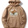 Money Bear Print Hoodie