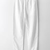 Linen Look Short Sleeve Basic Shirts & Straight Leg Linen Pants