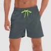 d38e85b98b85554b156d8614535090ac871618370bc3ab8399135d4fd7e4ab7b.jpg Men's Quick Dry Swimming Trunks with Mesh Lining Beach Shorts Boardshorts Multi Pockets