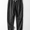 Short Sleeve Half Button Fly Henley Collar Shirt & Straight Leg Linen Pants