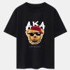 Rapper Bear Print Heavy Weight Oversize T-Shirt
