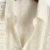 Textured Button Up Shirt