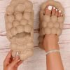 Women Single Band Bubble Slides, Coop Open Toe Sandals