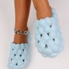 Puffy Thick-soled Bubble Shoes With Lychee Design