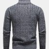 Textured Quarter Zip Sweater