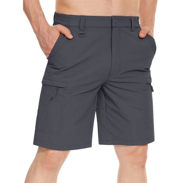 de360c208b0e19ea0d0271069131ae2b295ee270016464a434c4f03bfdb43025.jpg Men's Casual Quick-Dry 5 Pockets Cargo Short