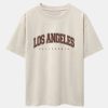 Los Angeles Print Heavy Weight Oversize T-Shirt