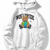 Worldwide Bear Print Hoodie