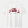 e15ef6e943939d4a3c346886ffc22c876e3cbfce45a69e057e6c6a1734c6f2ea.jpg Los Angeles Print Drop Shoulder Oversize T-Shirt & Corduroy Shorts