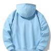 Brooklyn Print Cotton Blend Hoodie
