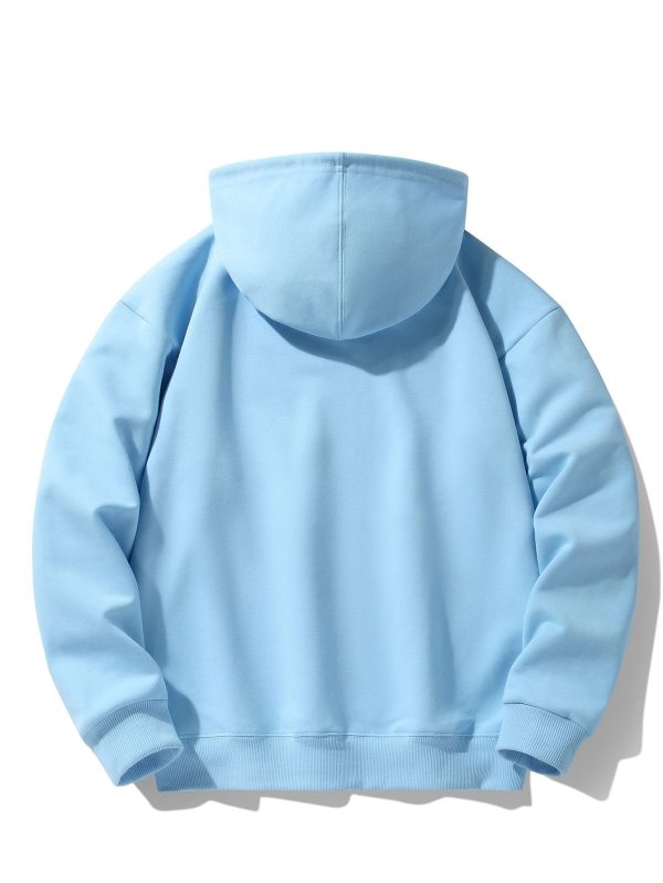 Brooklyn Print Cotton Blend Hoodie