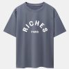 Riches Paris Print Oversize T-Shirt