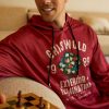Christmas Text Letters Hoodie Sweatshirt