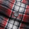 Quilted Lined Flannel Hooded Plaid Coat