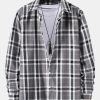 Button Up Plaid Shirt