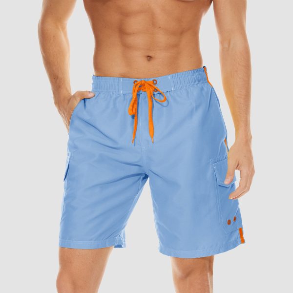e555560bf24359b80ada25ddd12e7b8447d88848d218595e6525f3ff644eef40.jpg Men's Swimming Trunks Mesh Linner 4 Pockets Quick Dry Beach Shorts