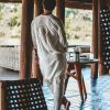 Men's Tulum Linen Holiday Cardigan