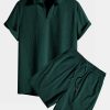 e7020640050ad54b1f32dd867a6148110504bef8a4c39356690869e04129c990.jpg Short Sleeve Corduroy Polo Shirt & Corduroy Shorts