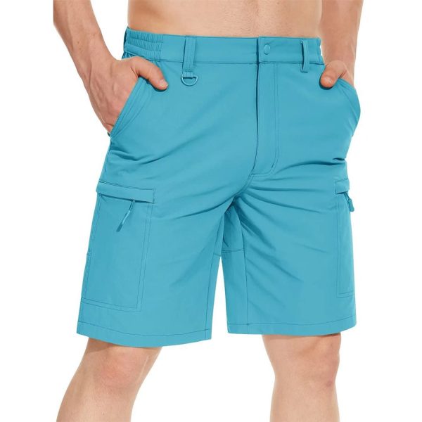 e8e6090f36c781d32add41cc539858c331007ecd3cdc533bf8f658e624e83347.jpg Men's Casual Quick-Dry 5 Pockets Cargo Short