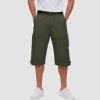 e8f5fea67361636299d0911e1b071221554e67dfe5340983baa5f902b608b69c.jpg Men 3/4 Cargo Shorts Cotton Lightweight Ripstop with Multi-Pockets