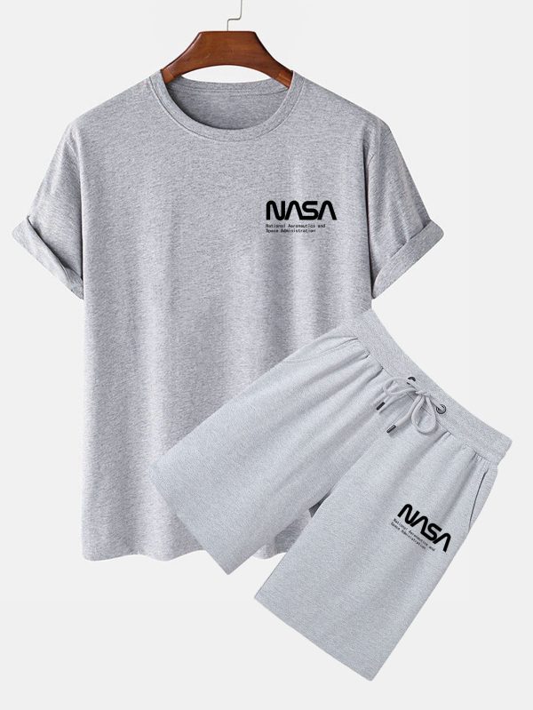e99c2411a13f0045bcfe5c978b46667257ad3f072a6de8cbcfb4913f5f62cc76.jpg NASA Print T-Shirt & Shorts