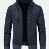 ea5b0a0d68a2066e4e3edc95b6f732336a9fb9b19770a38b0da6533dfeb1c7e6.jpg Diamond Pattern Zip Hooded Sweater