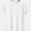 Muscle Fit Ribbed T-Shirt