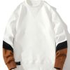 Color Block Crewneck Sweatshirt