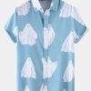 Ghost Print Shirt