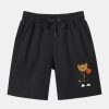Basketball Bear Print T-Shirt & Shorts