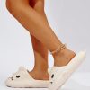 Women Shark Design Slides, Cute Summer EVA Single Band Slides