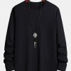 Basic Long Sleeve Cotton T-Shirt