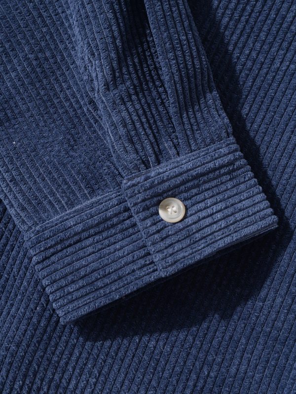 Patchwork Corduroy Shirt