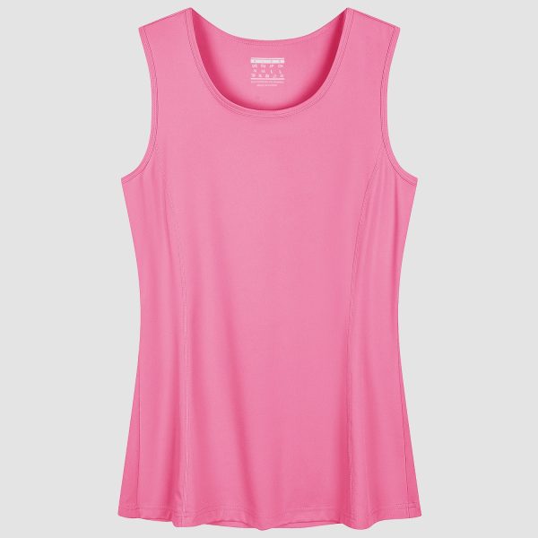 Women's Sleeveless Workout Shirts Dry Fit Running Wicking Tank Tops Active Gym