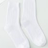 Plain Crew Socks