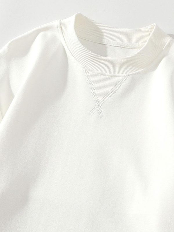 Color Block Crewneck Sweatshirt