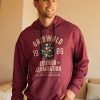 Christmas Text Letters Hoodie Sweatshirt
