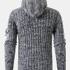 Horn Button Hooded Sweater