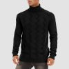 f704510e41f91f4afac8b33c6ecf3502f9797b9e4a62894950a4292fb43c7994.jpg Men's Turtleneck Sweater Heavyweight Long Sleeves Cotton Pullover Knitted Casual Sweatshirt