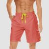 f71b732e7ebd751ab20e7c84cbff7e84ee54fa763298b0a9d02b56950e288ab3.jpg Men's Swimming Trunks Mesh Linner 4 Pockets Quick Dry Beach Shorts